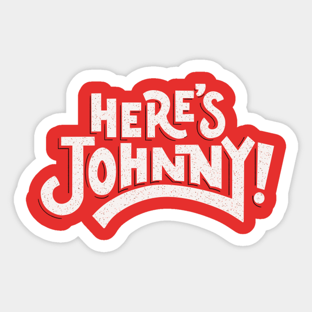 Here`s Johnny Sticker by Mai-Hime 